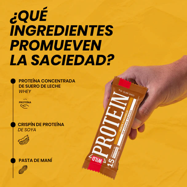 Wild Protein - Caramelo 16 unidades
