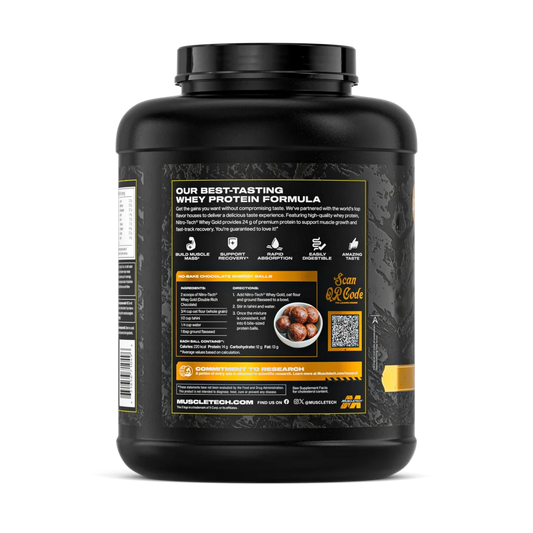 Muscletech - Nitrotech Whey Protein Gold 5 Lb Double Rich Chocolate