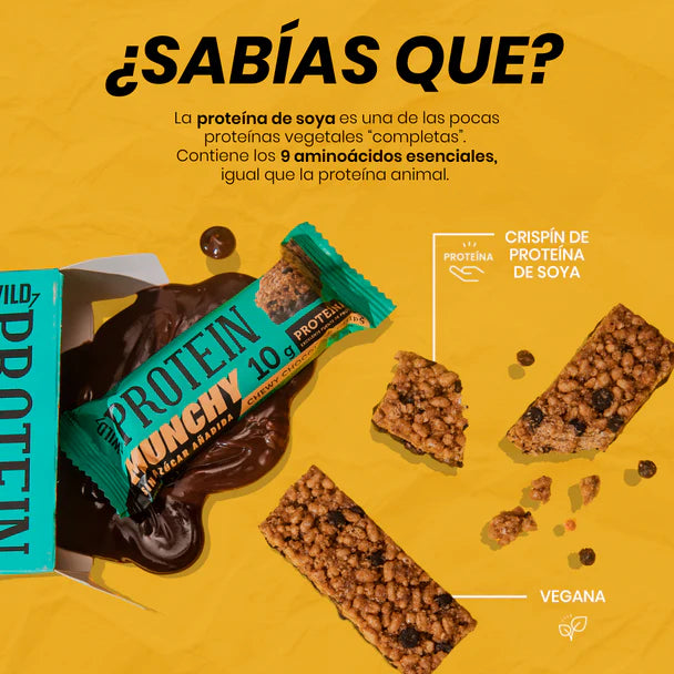 Wild Protein Munchy - Chocolate Chips 16 unidades