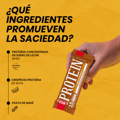 Wild Protein - Caramelo 16 unidades