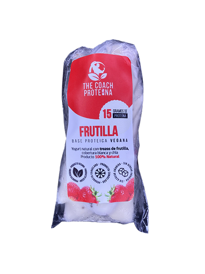 The Coach Proteina - Barritas Artesanales - Frutilla