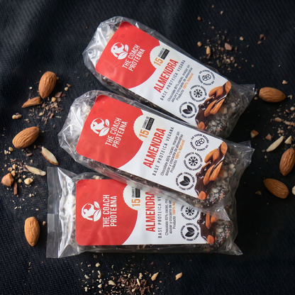 The Coach Proteina - Barritas Artesanales - Almendra