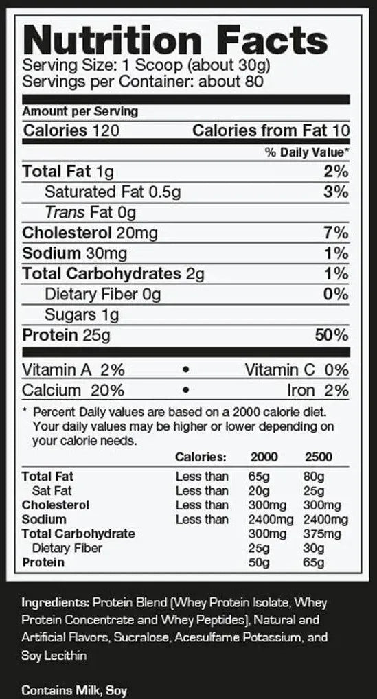 Ultimate Nutrition - Prostar Whey Protein 5.28 Lb Vainilla Crema