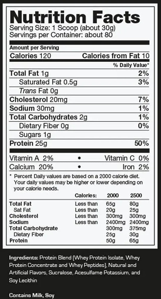 Ultimate Nutrition - Prostar Whey Protein 5.28 Lb Vainilla Crema