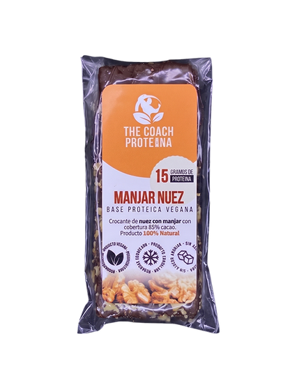 The Coach Proteina - Barritas Artesanales - Manjar Nuez