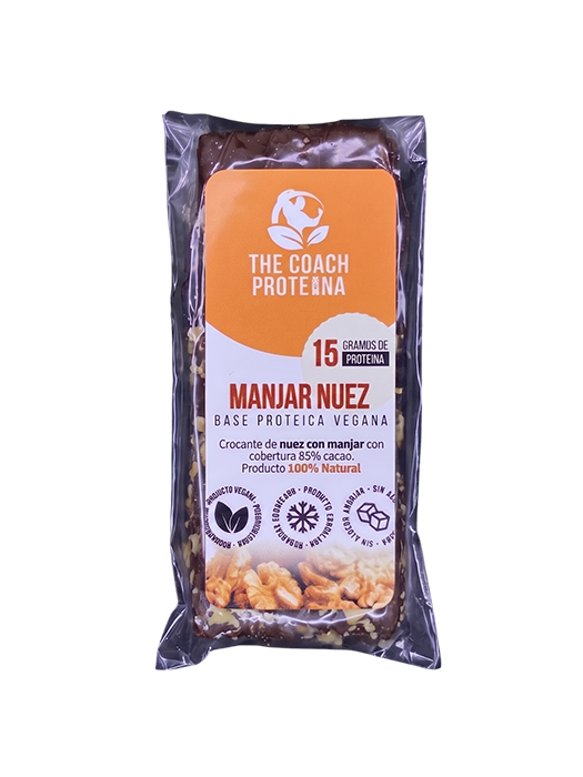 The Coach Proteina - Barritas Artesanales - Manjar Nuez
