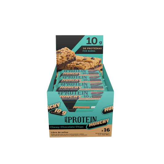 Wild Protein Munchy - Chocolate Chips 16 unidades