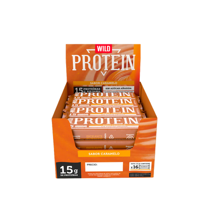 Wild Protein - Caramelo 16 unidades