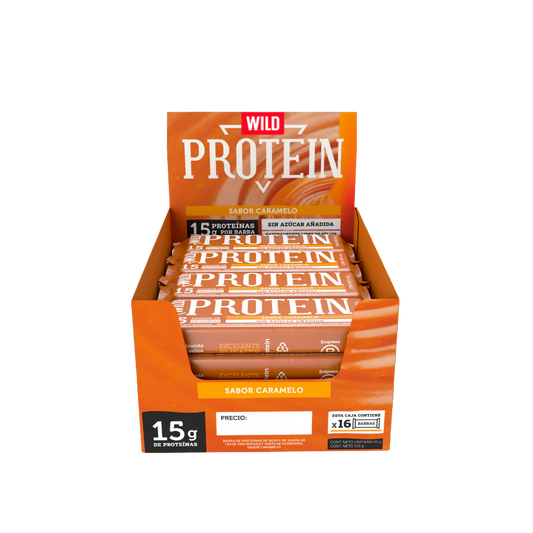Wild Protein - Caramelo 16 unidades
