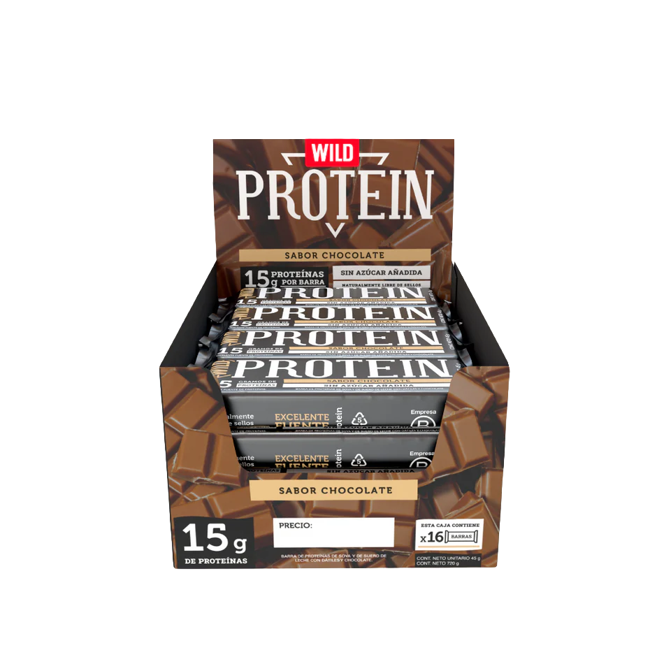 Wild Protein - Chocolate 16 unidades