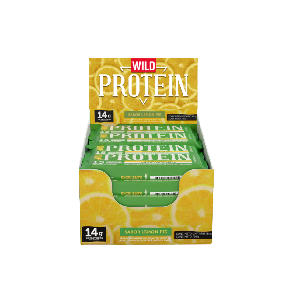 Wild Protein - Lemon Pie 16 unidades