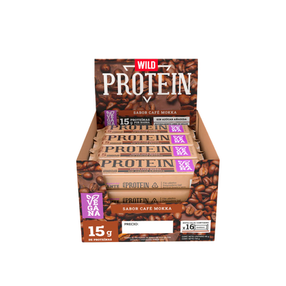 Wild Protein - Vegana Café Mokka 16 unidades