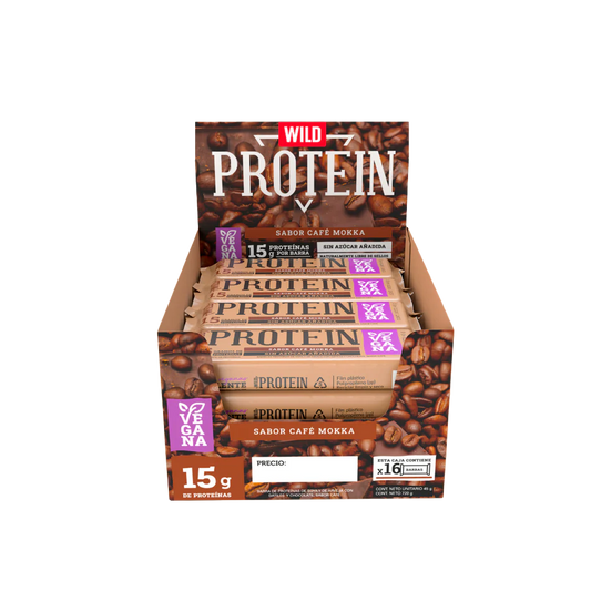 Wild Protein - Vegana Café Mokka 16 unidades
