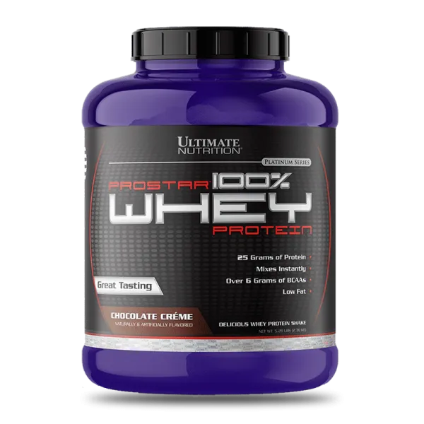 Ultimate Nutrition - Prostar Whey Protein 5.28 Lb Chocolate Crema