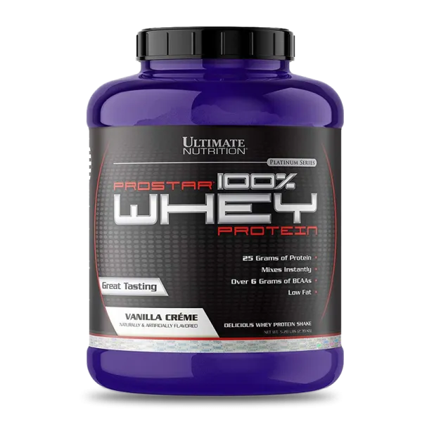 Ultimate Nutrition - Prostar Whey Protein 5.28 Lb Vainilla Crema